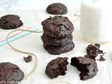 Cookies au chocolat à l’avocat (sans beurre, sans sucre + une version vegan)