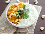 Curry de pois chiches vegan et riz de chou-fleur (sans gluten)