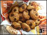 Cookies aux abricots secs, chocolat et purée d’amandes d’abricots