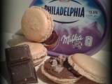 Macarons Philadelphia Milka & Chocolat au Lait
