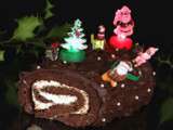 Buche de Noel au chocolat