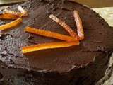 Gateau au chocolat -orange