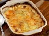 Gratin de pommes de terre au chevre