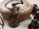 Moelleux au chocolat et coeur fondant