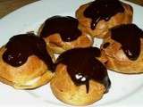 Profiteroles au chocolat