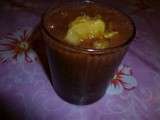 Verrines chocolat, pommes