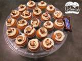 Cupcakes aux snickers
