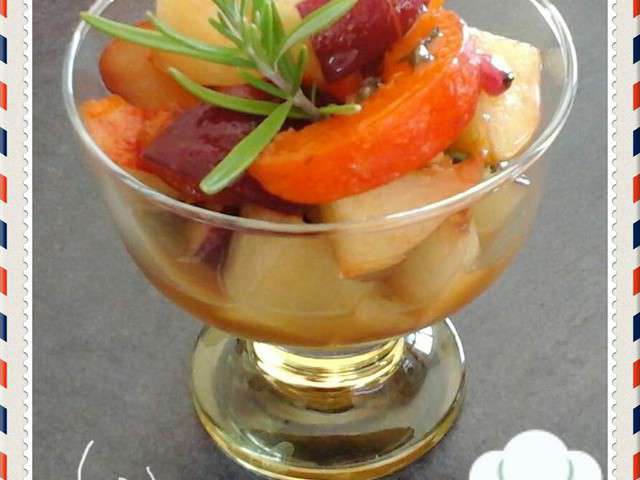 Recettes de Salade de fruits et Sirop