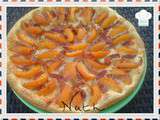 Tarte fine abricots parmesan