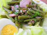 Salade d'haricots verts et thon