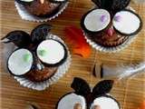 Cupcakes Chouettes {Halloween}