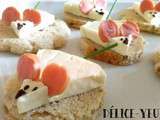 Toasts  Petites souris blanches 