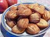 Mini-madeleines aux pommes caramélisées
