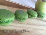 Base des macarons et Macarons à la pomme verte