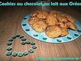Cookies chocolat au lait et Oréo