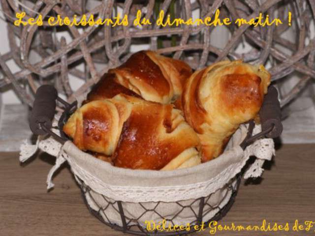 Recettes de Croissants de Délices de Flo