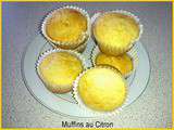 Muffins au citron