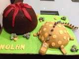 Gâteau Viennois au chocolat pour l’anniversaire de Nolan