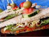 Sandwichs-crudites