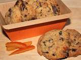 Cookies Chocolat et Oranges Confites
