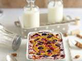 Clafoutis Léger aux Fruits Rouges au Lait d’Amande Maison