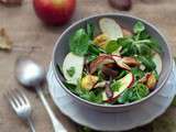 Salade Automnale aux Cèpes, Marrons & Pommes
