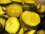Courgettes toute simple