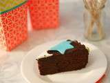 Gâteau au chocolat d’anniversaire – Accompagné d’une leçon de japonais