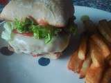 #Cheeseburger maison pour mercredi  midi avec Robin