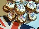  God save the Queen  et vive  Recettes de cuisine  : Pat's Carrot Cupcakes