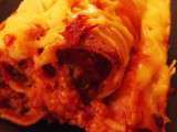 Spicy Cannellonis Boeuf / Chorizo / Edam