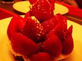 Tartelettes aux fraises toutes crues