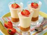 Verrines facon cheesecake