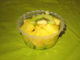 Méli-mélo ananas et kiwis