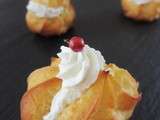 Choux au saumon et crème légère