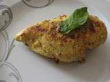 Filets de poulet à la moutarde à l'ancienne et à la menthe citronnée