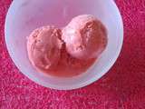 Glace à la fraise