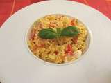 Lasagnettes tomates lardons
