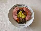 Lentilles gourmandes à la saucisse de Morteau