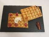 Pâte à gaufres diététique