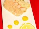Terrine de poissons bicolore