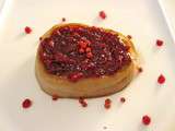 Tournedos sauce aux airelles et baies roses