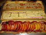 Trilogie de tartes aux fruits