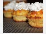 Cupcakes au jambon, olives et cornichons