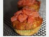 Muffins courgettes et citron vert