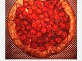 Pizza Tatin aux tomates cerises