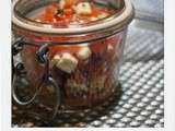 Verrines toutes simples tomates cerises et chèvre