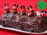 Idées de Noël j-12 : la bûche simplissime et tellement gourmande chocolat noisette