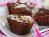 Odeur chocolatée dans la cuisine- Petits chocolats au lait & praliné de Pâques