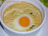 Oeuf Cocotte Asperges-Morilles